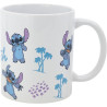 Taza Cerámica 325 ml STOR Stitch Leaves Pattern