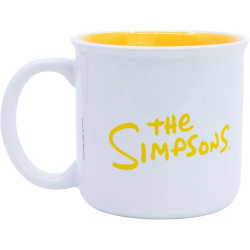 Taza Ceramica 400 ml en Caja Regalo Simpsons Homer Face