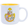 Taza Ceramica 400 ml en Caja Regalo Simpsons Homer Face