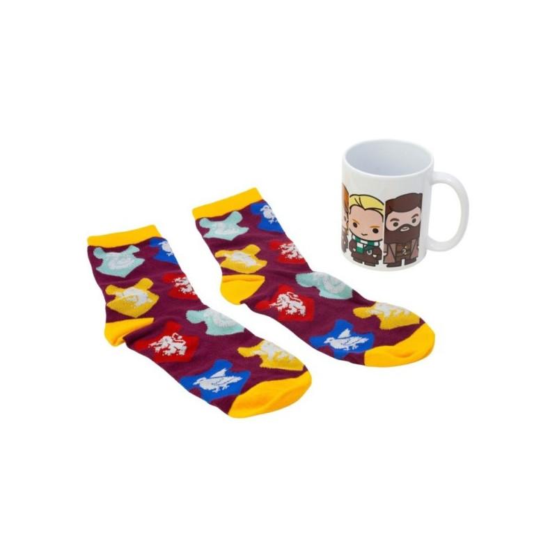 Set Calcetines y Taza Ceramica 325ml Harry Potter
