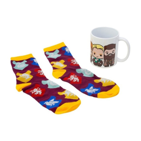 Set Calcetines y Taza Ceramica 325ml Harry Potter