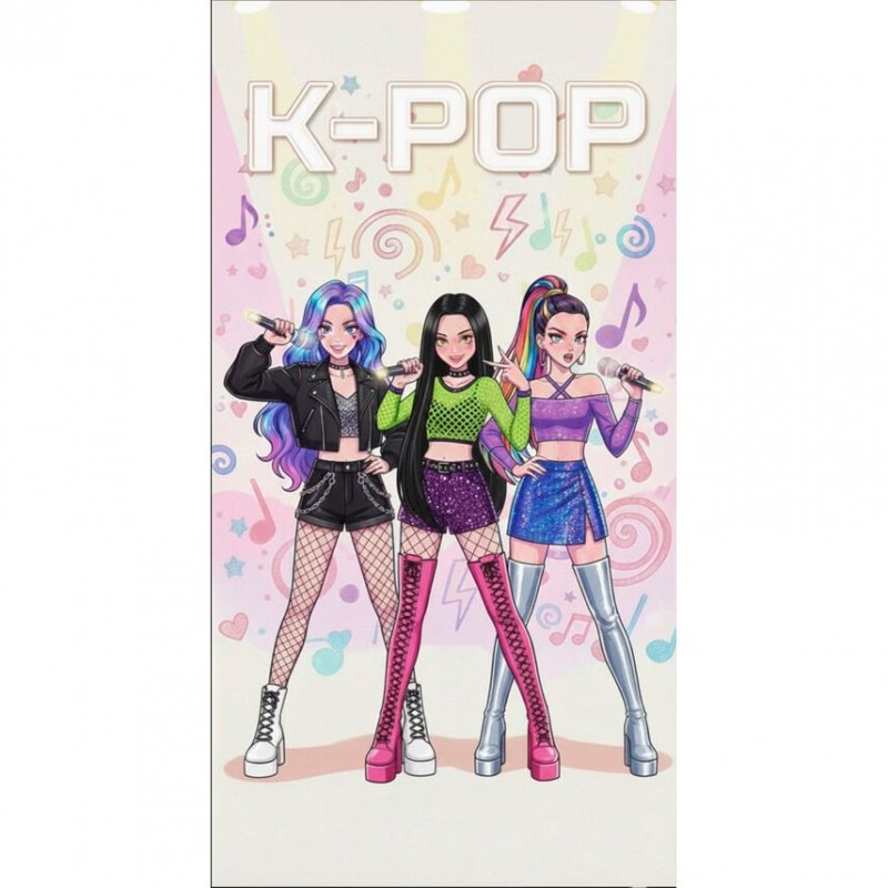 Toalla K-Pop Microfibra 140x70 cm