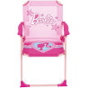 Silla Plegable Infantil Barbie Rosa Con Brazos 38x32x53cm