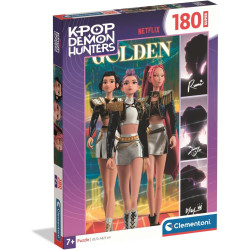 K-Pop Demon Hunters Puzzle 180 pcs +7 años