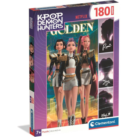 K-Pop Demon Hunters Puzzle 180 pcs +7 años