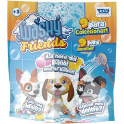 Muñeco Cachorro Foilbag Washy Friends Modelos Surtidos
