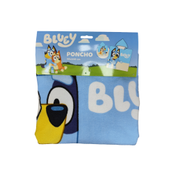 Poncho Bluey 55x110cm