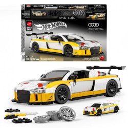 Hot Wheels Brick Shop Audi R8 LMS 2015 820 piezas Elite