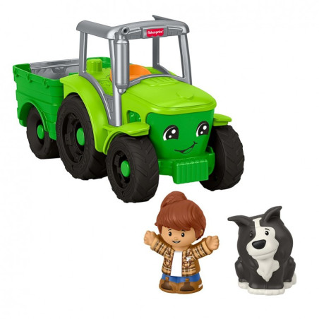 Tractor con Personajes Little People Fisher Price