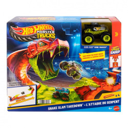 Pìsta Mordedura de Serpiente Hot Wheels Monster Trucks