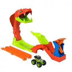Pìsta Mordedura de Serpiente Hot Wheels Monster Trucks