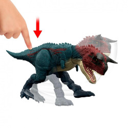 Jurassic World Charge N Chomp Carnotauro Figura de Acción