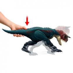 Jurassic World Charge N Chomp Carnotauro Figura de Acción