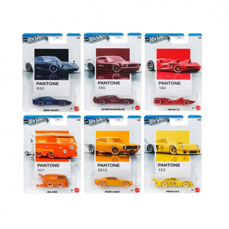 Coches Surtidos Pantone Silver Series