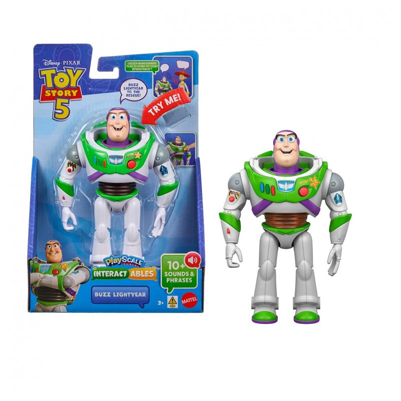 Figura Buzz Lightyear Parlanchin Interactivo Toy Story