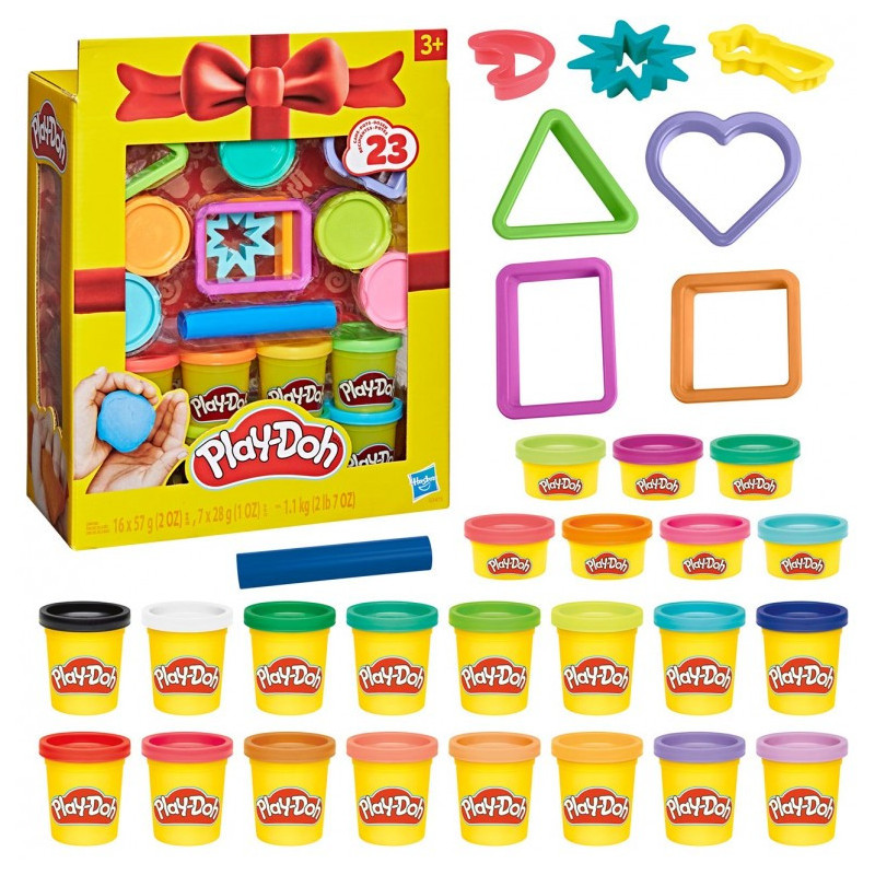 Play-Doh - Set Regalo con Plastilina y Accesorios