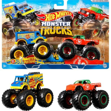 Pack 2 Monster Truck Hot Wheels