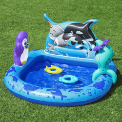 Piscina Parque infantil Sea Expedition 134x131x73cm Bestway