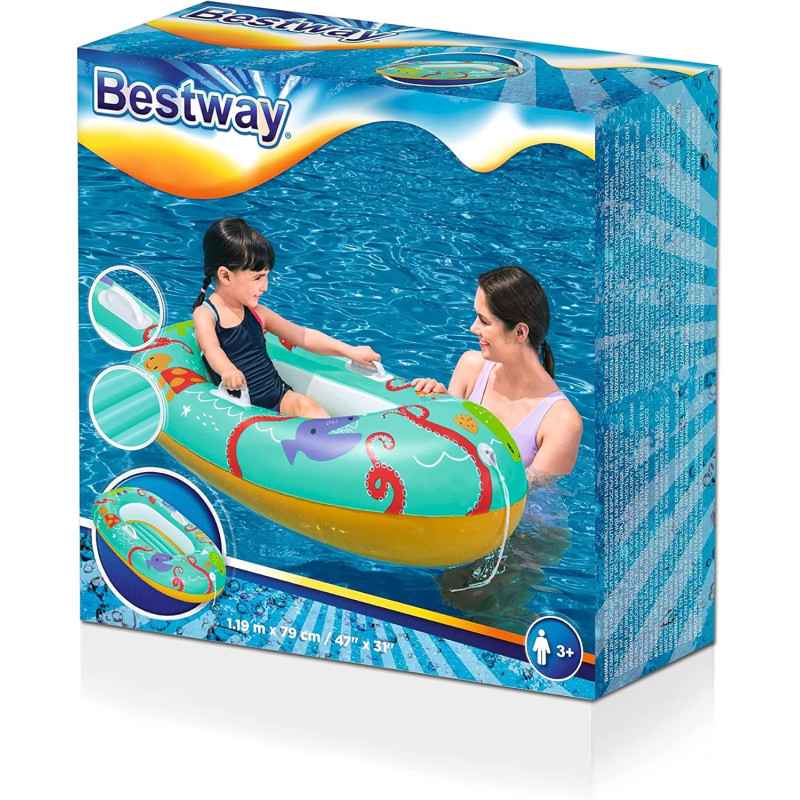 Barca Hinchable Bestway 119 X 79 CM Azul