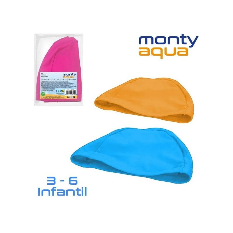 Gorro Natacion Infantil 3-6 Años