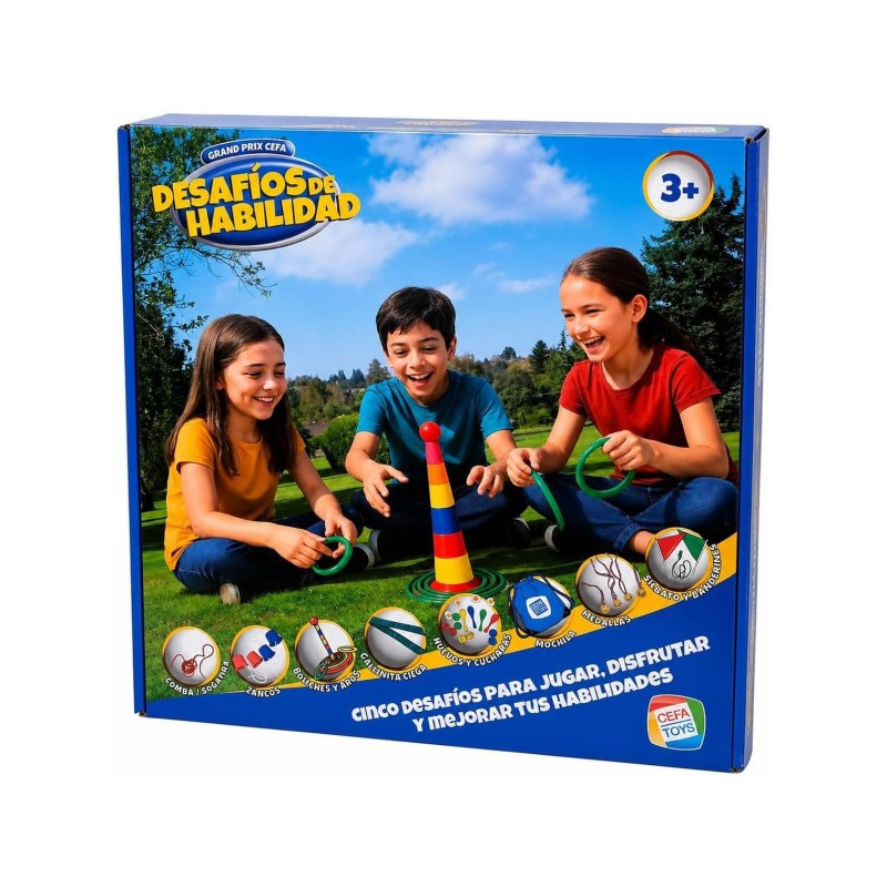 Juego Desafios De Habilidad Grand Prix Cefa