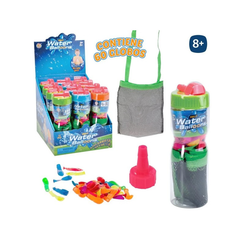 Globos Agua c/bolsa Surtido