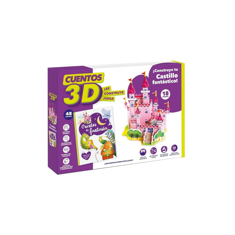 Cuento 3d Castillo Fantastico