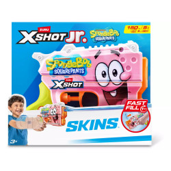 Zuru X-Shot Jr. Bob Esponja Lanzador de Agua Skins