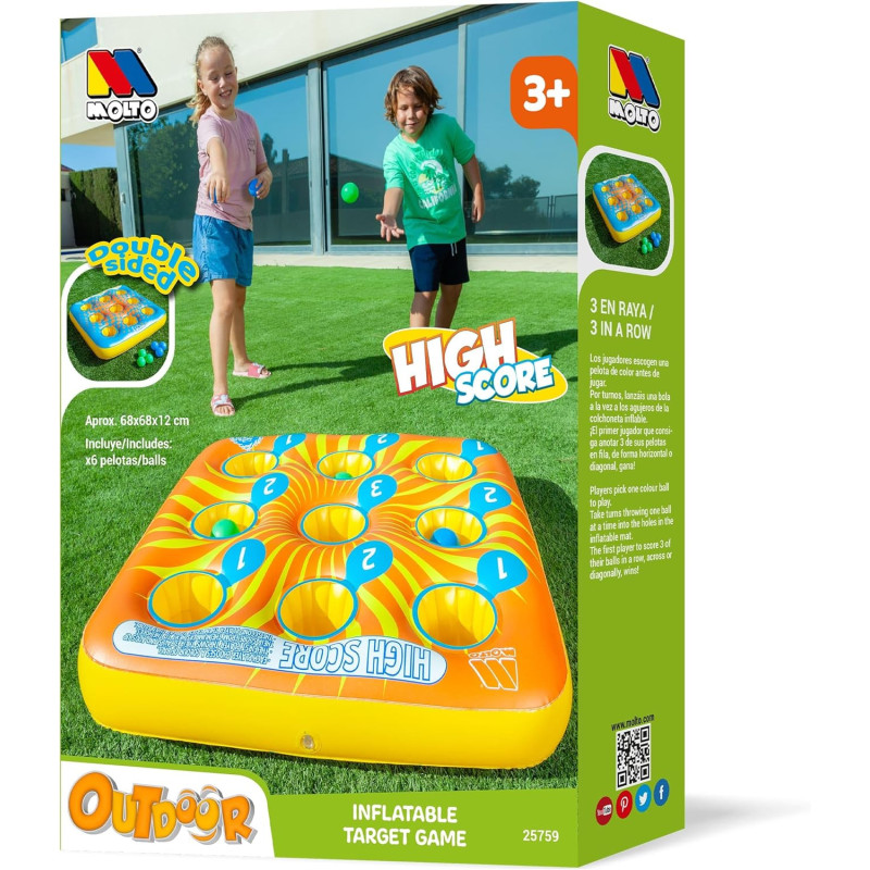 Juego 3 en Raya Hinchable Molto