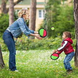 Juego de Pelotas con Velcro