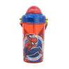 copia de Botella 465ml C/Pajita+Correa Spiderman