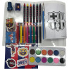 Hucha Fc Barcelona Con Set De Actividades 38 Piezas