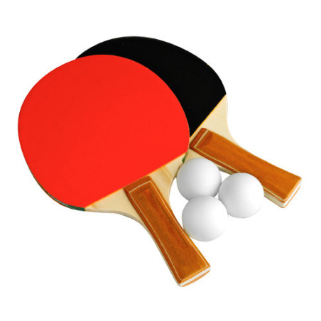 Pack 2 Raquetas Ping Pong C/Pelotas