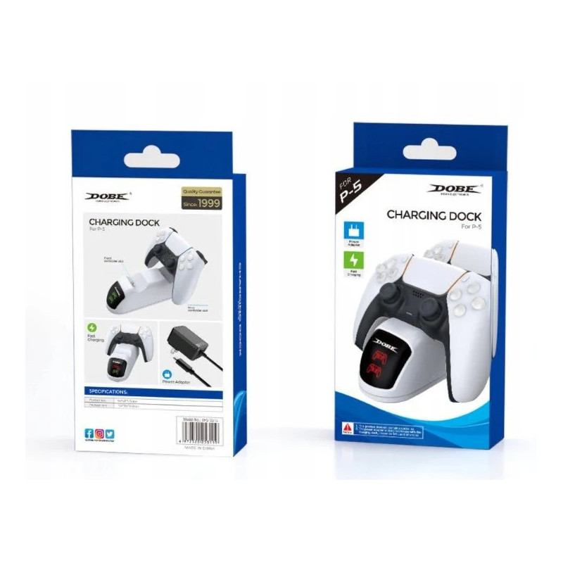 Base de Carga Mandos PS5 C/Indicador Led