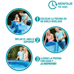 Piscina Hinchable Familiar 540L 203x152x48cm