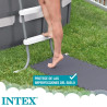 Protector de Suelo para Piscina Intex Gris (50x50x0,5cm Pack 8 Ud.)