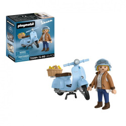 Playmobil 72284 - Vespa 80 Aniversario Estilo Icónico
