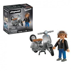 Playmobil 72282- Vespa 80 Aniversario Estilo Icónico