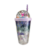 Botella con Cañita 450 ml
