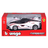 BURAGO - Coche Metal 1:24 Ferrari Racing