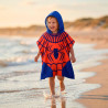 Poncho De Microfibra Spiderman