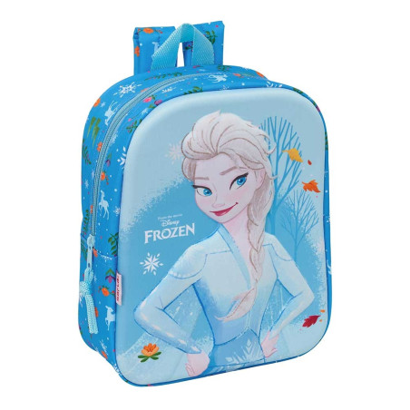 Mochila Guarderia 3d Frozen 22x27x10cm