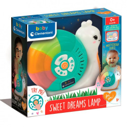 Baby Clementoni - Lampara Caracol Dulces Sueños