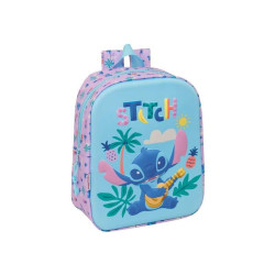 Mochila Guardería 3D Stitch 27 cm