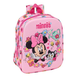 Mochila Guardería 3D Minnie 27 cm