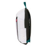 Mini Mochila Cremallera Vertical Real Madrid Doble 22x10x8cm.