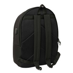 Mochila Doble Portatil 15,6"+ USB Real Betis Balompie