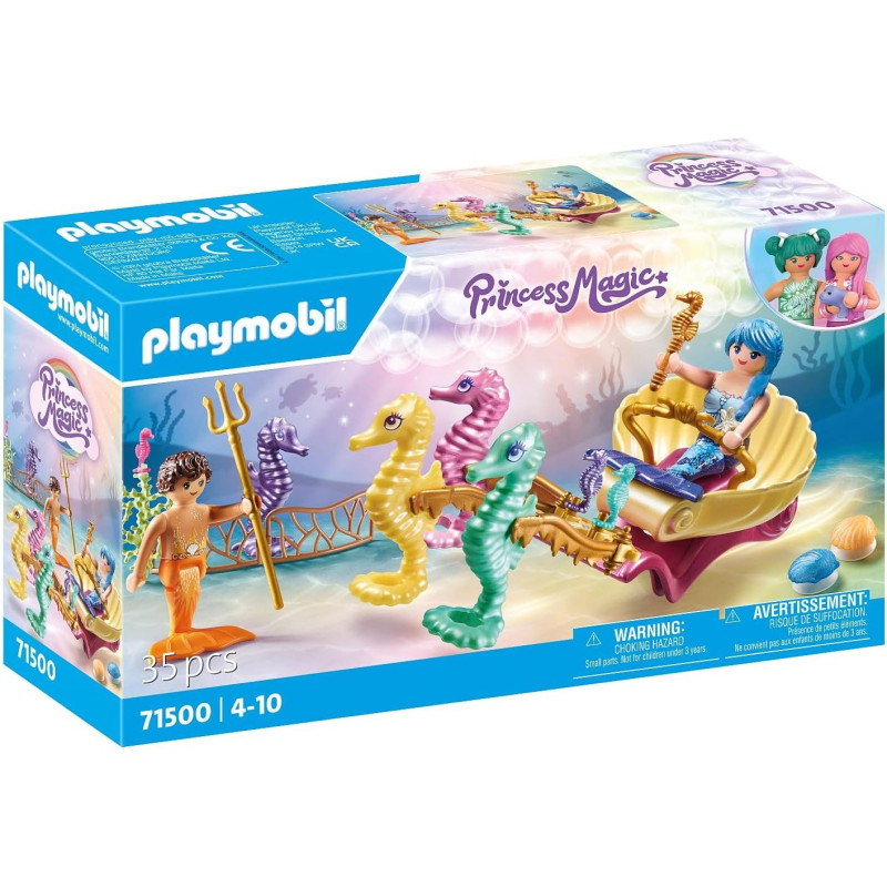 Playmobil Princess Magic Sirena con Caballitos de Mar 71500