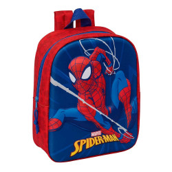Mochila Guardería 3D Spiderman 27 cm
