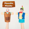 Cucu Show- Set 4 Marionetas Pinocho